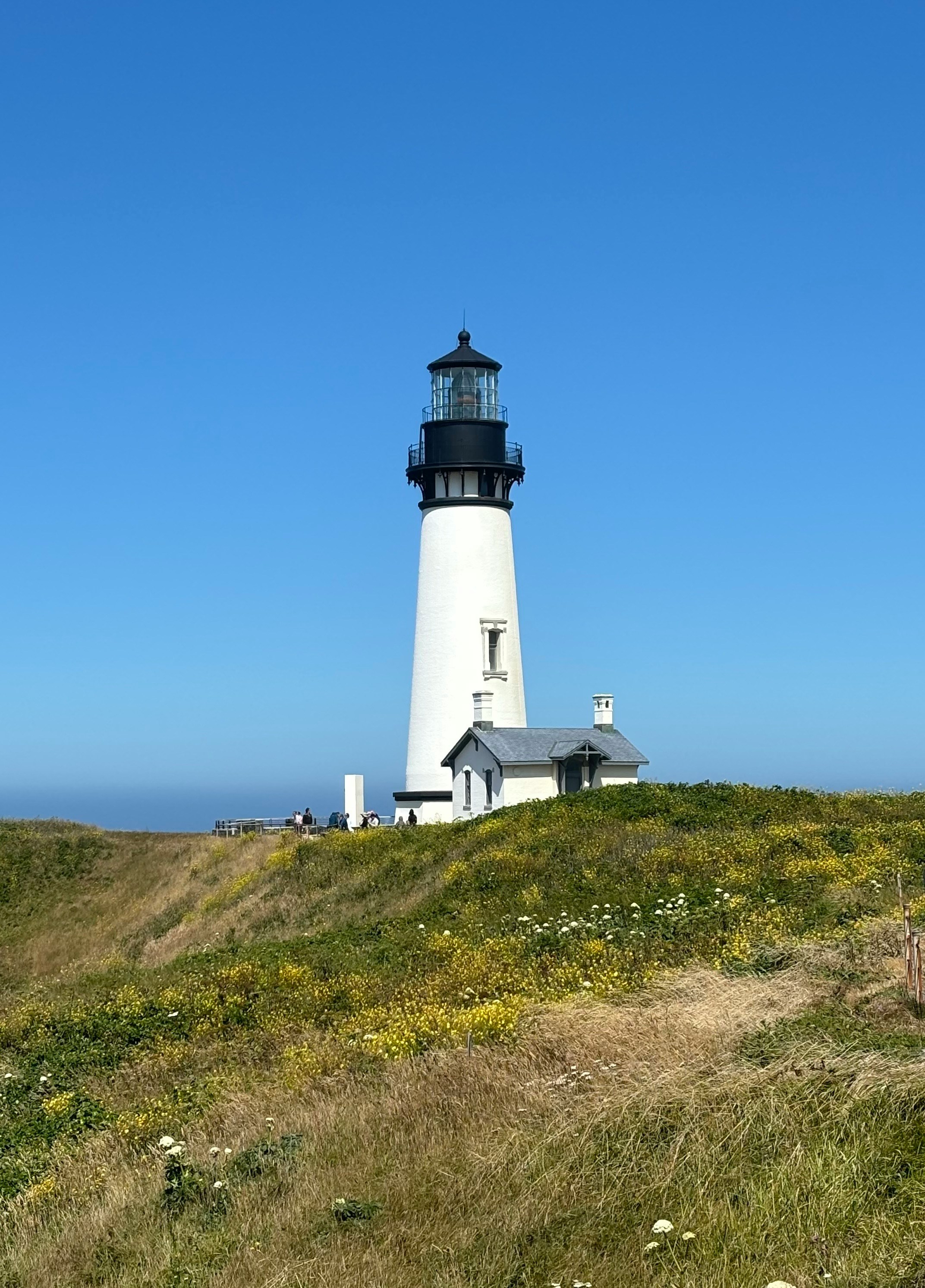 Yaquina Head Lighthouse on the Oregon Coast